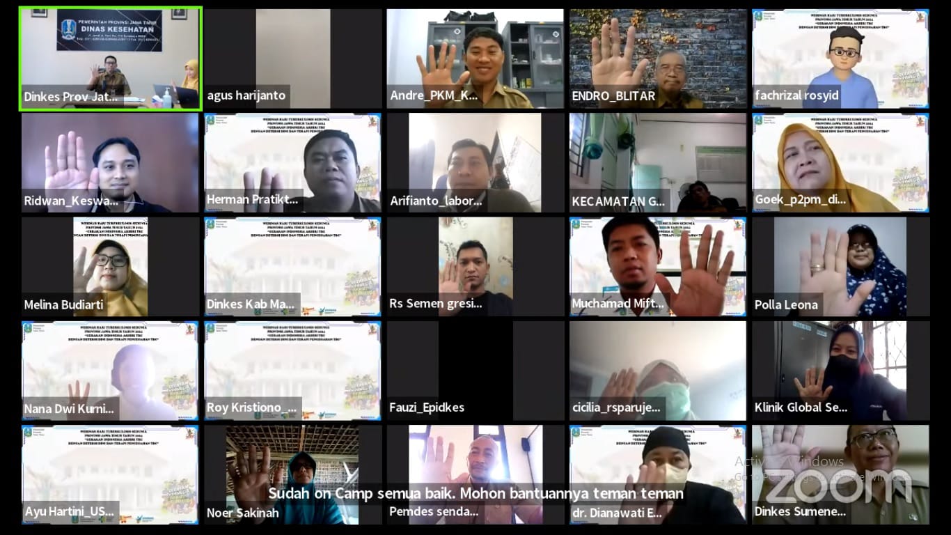 Kadinkes Jatim Minta Seluruh Stakeholder Berkolaborasi Sukseskan Program Eliminasi TBC 2030