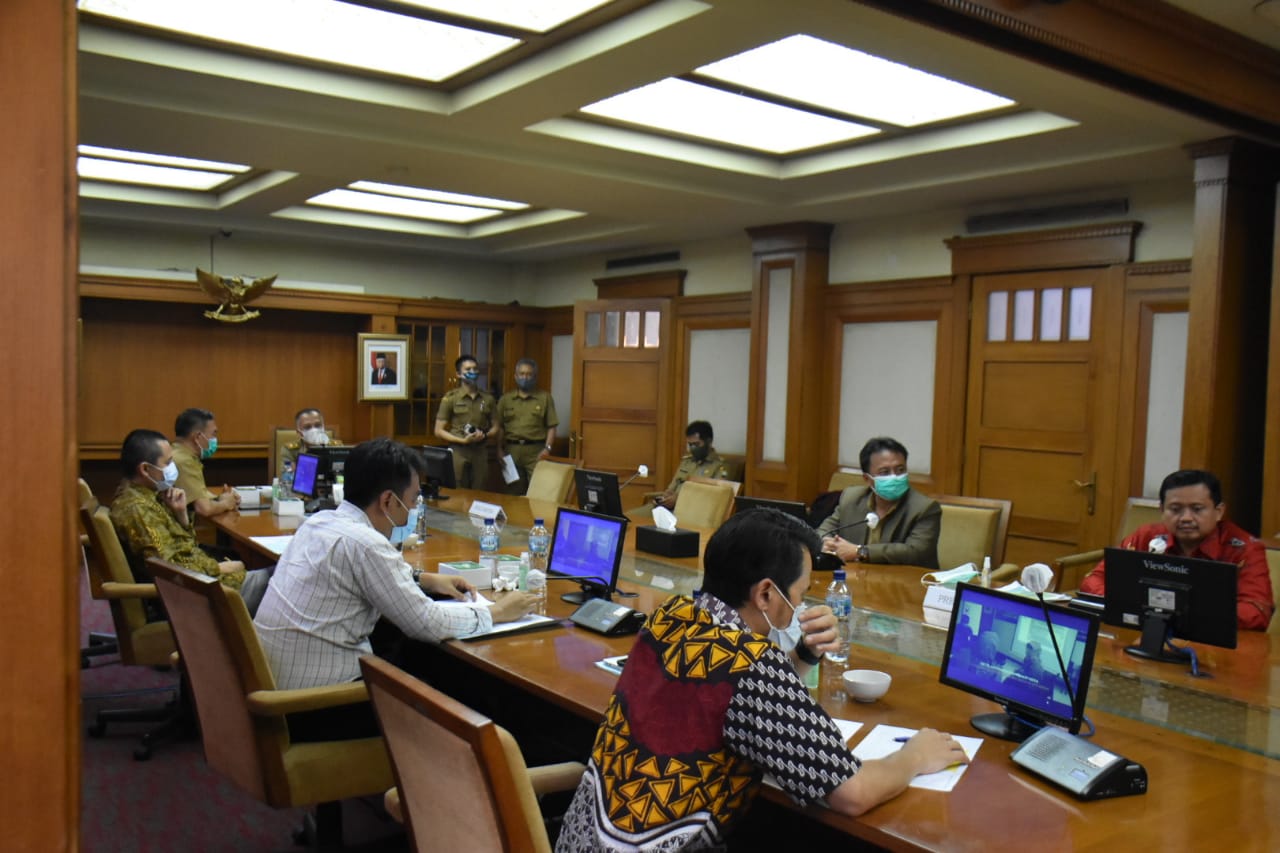 Pemprov Jabar Mengadakan Rapat Persiapan Kompetisi Inovasi Jawa Barat (KIJB) 2020