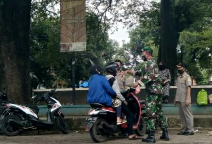 5 Orang Pelanggar Terjaring Ops Yustisi Gabungan 3 Pilar Kecamatan Situraja