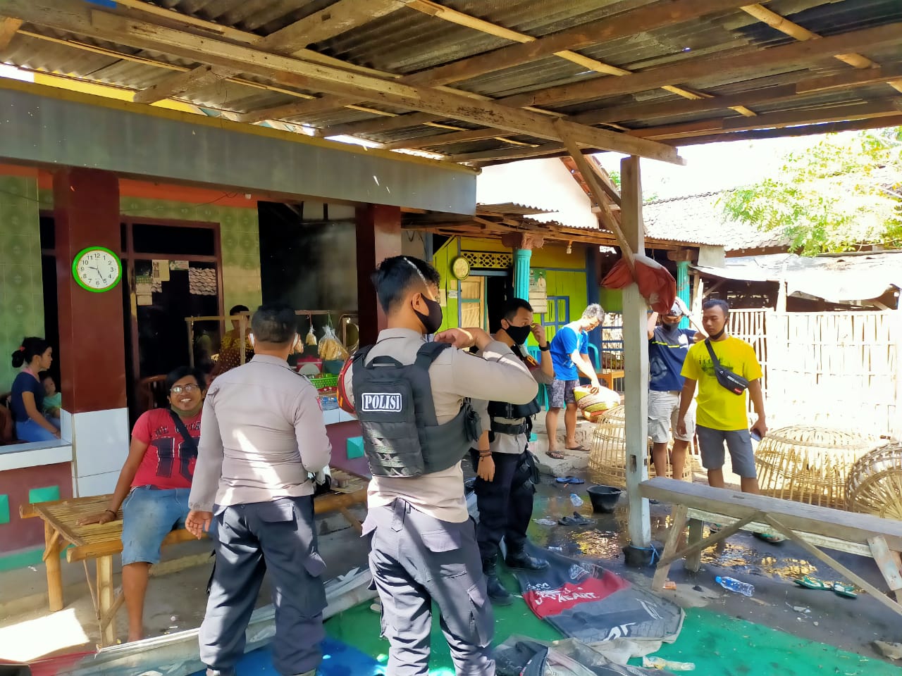 Respon Cepat Sat Sabhara Polres Situbondo Grebek Sabung Ayam