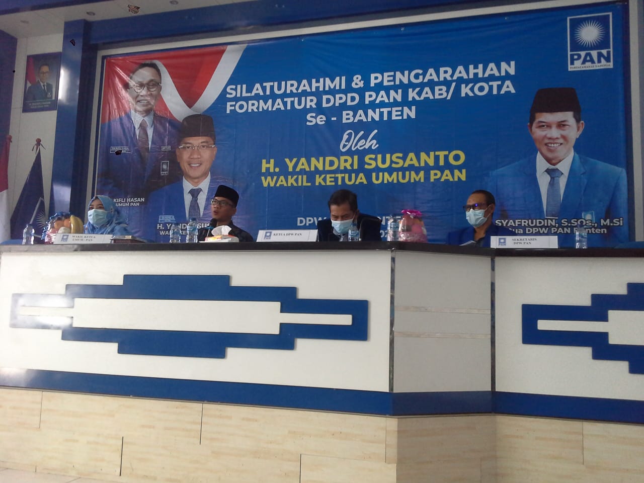 Silaturahmi dan Pengarahan Formatur DPD PAN se-Banten Bersama H. Yandri Susanto