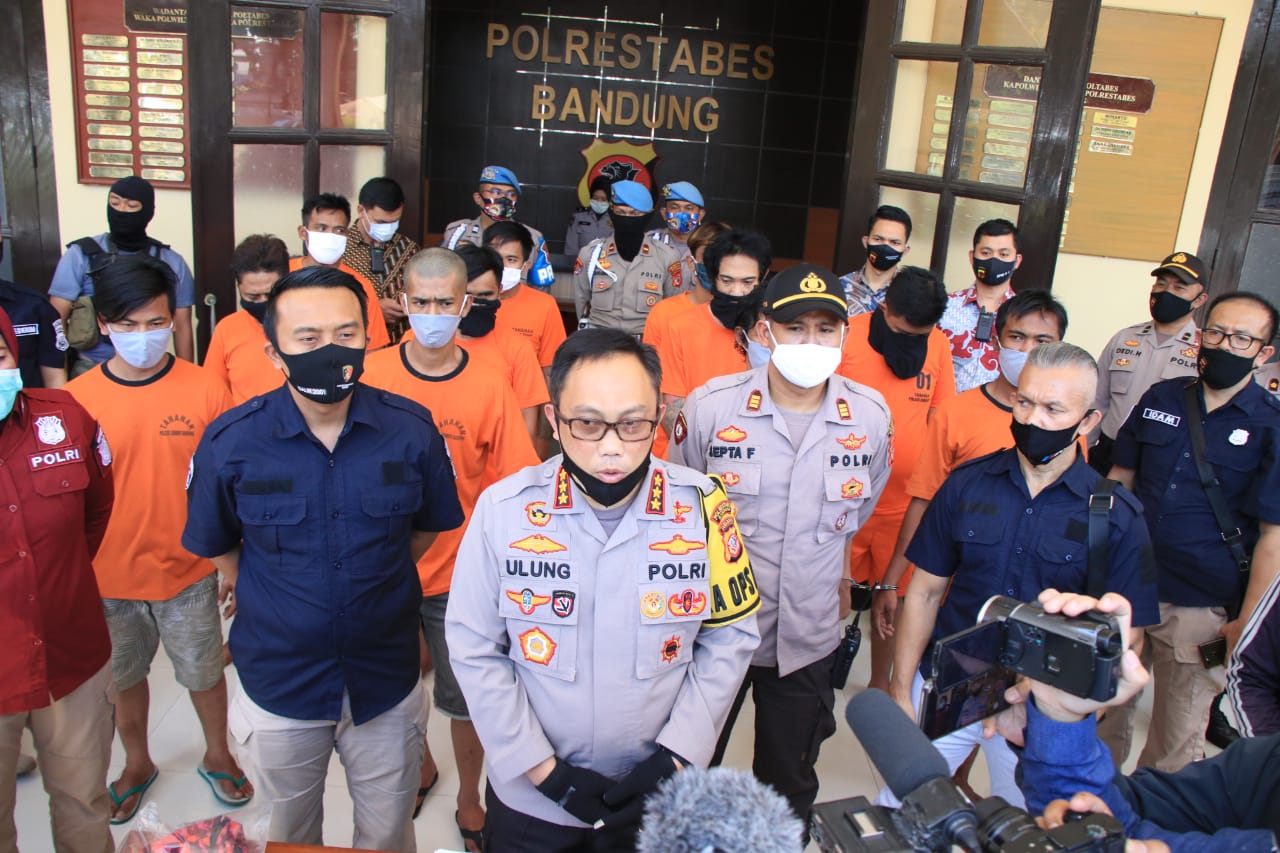 Polrestabes Bandung Tangkap Pelaku Curas di Djunjunan Pasteur