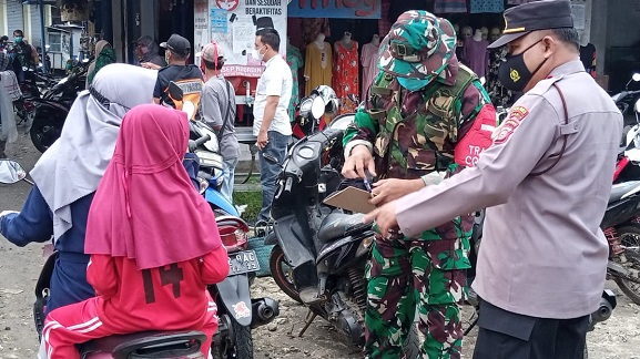 Kapolsek Kalipucang Beserta Jajaran Lakukan Woro - Woro, Guna Menekan Penyebaran Covid-19