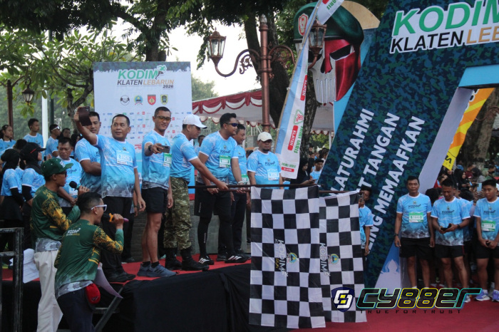 Ribuan Peserta Meriahkan Kodim Klaten Lebarun 2026