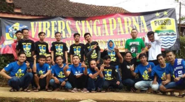 Kelompok Supporter Persib, Vibers Asal Singaparna Merayakan Ulang Tahunya yang ke Tiga 