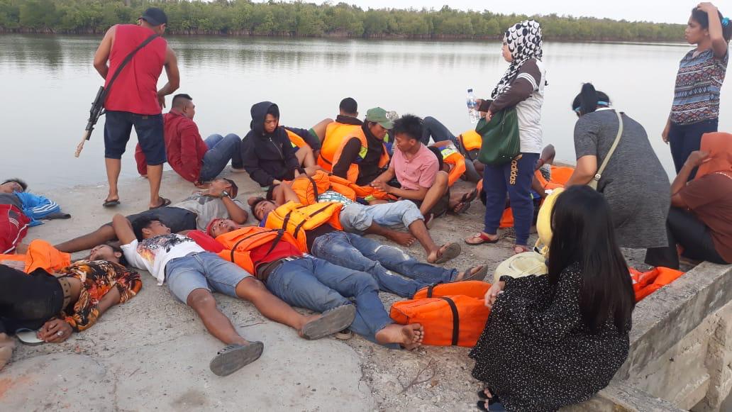 Polda Riau Amankan dan Bekuk Pelaku Penyeludupan TKI Ilegal ke Malasyia