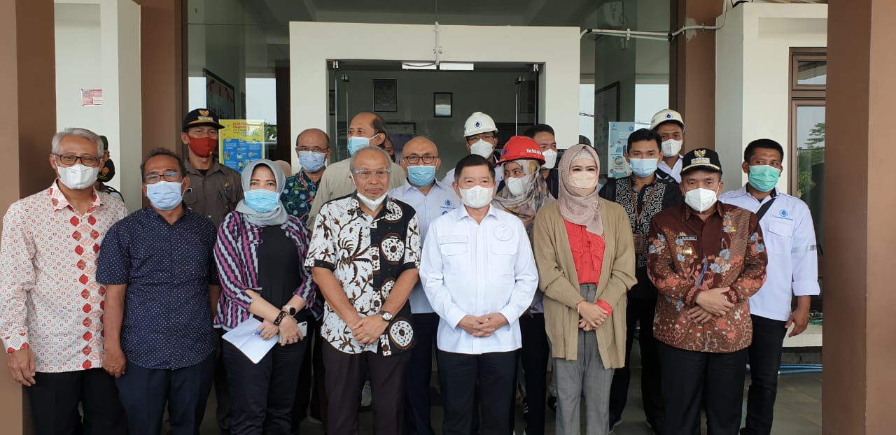 Mentri PPN Lakukan Giat Kunjungan Kerja ke SPAM Umbulan Jawa Timur