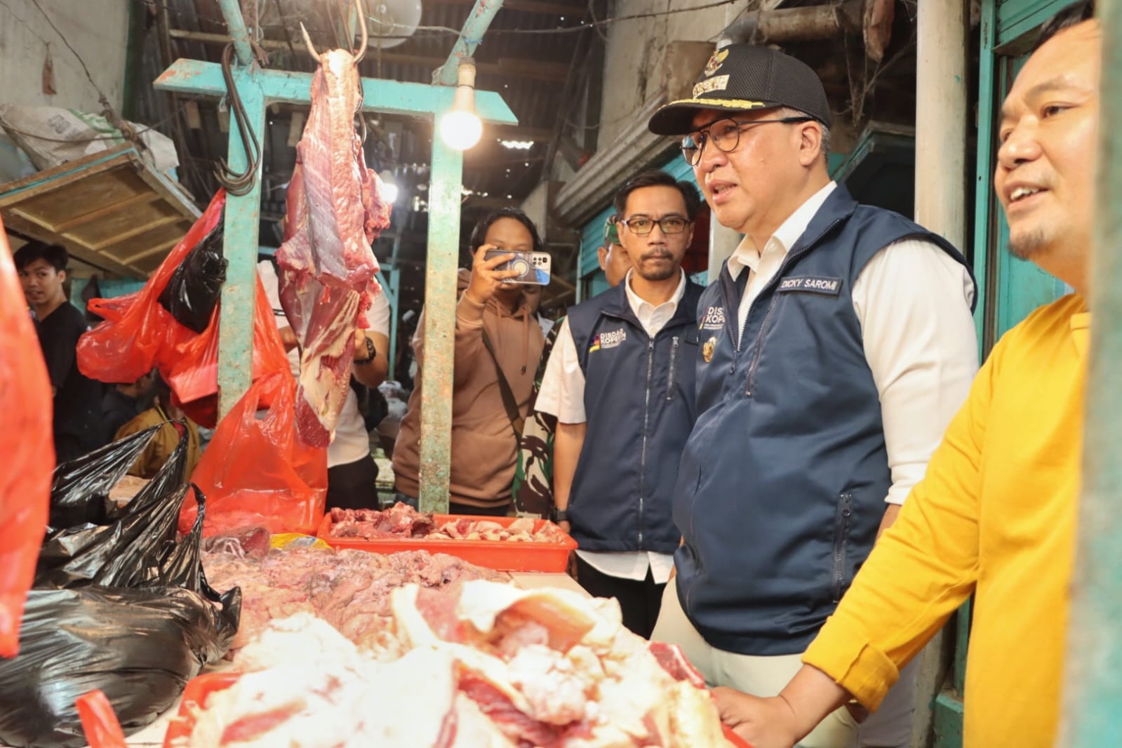 PJ Walikota Lakukan Monitoring ke Pasar Tradisional Jelang idul Adha