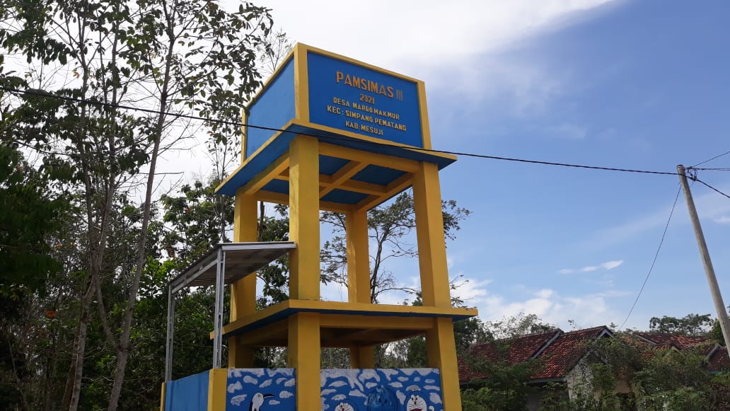 Pamsimas Desa Margo Makmur Tahun 2021 Berjalan Dengan Baik