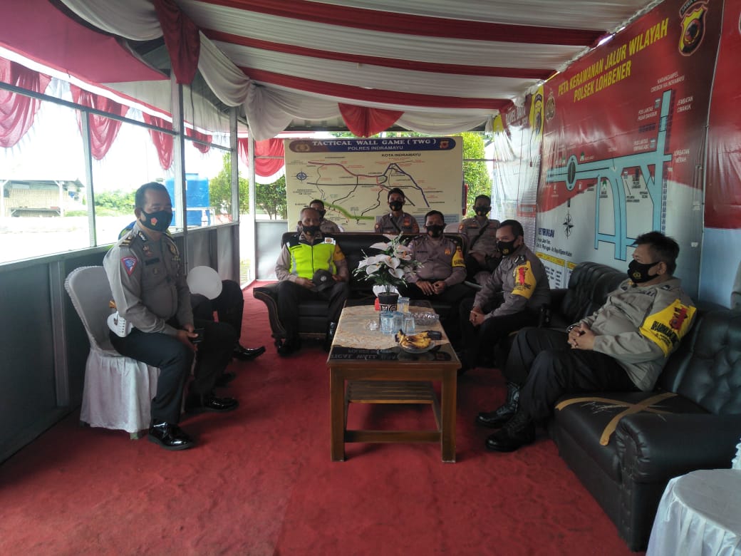 Polres Indramayu Polda Jabar Bersama Kodim 0616 Laksanakan Ops Lilin Lodaya 2020