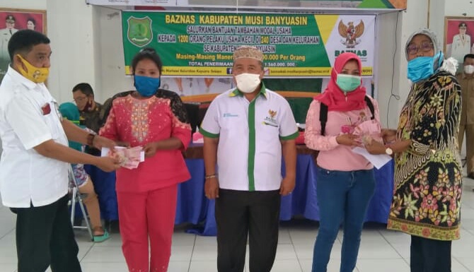 Dana Zakat Untuk Modal Usaha Kecil di Kecamatan BHL