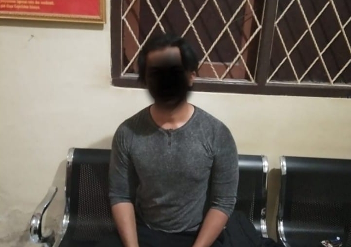 Membacok Karena Kesal Dinasehati, Pelaku Diamankan Satreskrim Polres Indramayu