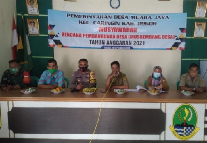 Pemdes Muara Jaya Selenggarakan Musrenbangdes tahun anggaran 2021, Hadirkan Narasumber Hebat