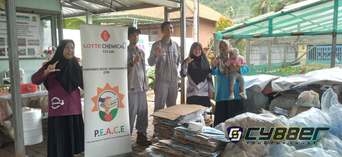 Bank Sampah Menderma Perkuat Ekonomi Sirkular, Terima Dukungan Limbah Plastik dan Kardus dari LCTN