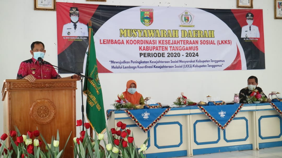 Wabup AM. Syafi,i Hadiri dan Buka Musda LKKS Tanggamus