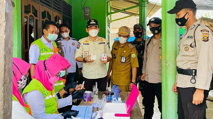 Sidak ke Pasar Tradisional Jirak Jaya, Forkopimcam Temukan Tiga Jenis Makanan Berformalin