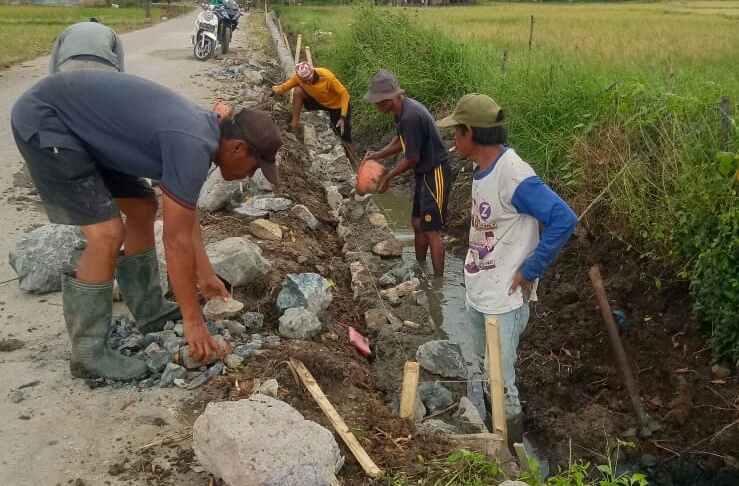 Proyek TPT di Desa Sidoko Diduga Tidak Sesuai RAB Serta Abaikan UU KIP