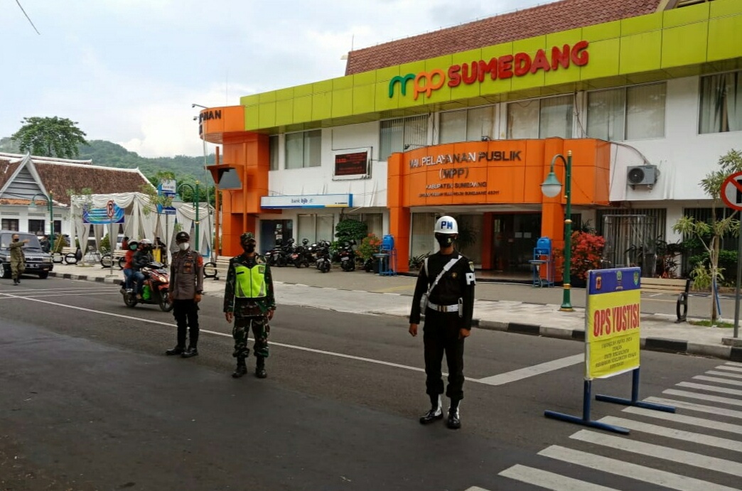 Cegah Arus Mudik, Polsek Sumedang Selatan Terapkan PPKM Skala Mikro