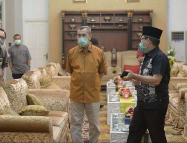 Walikota Dumai, Minta Dukungan Pemprov Riau Percepat Pembangunan Dimasa Pandemi Covid-19