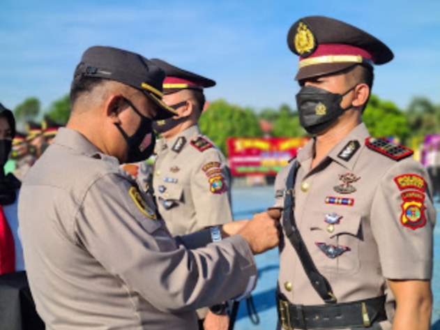 AKBP Alim Pimpin Sertijab Petinggi di Jajaran Polres Mesuji
