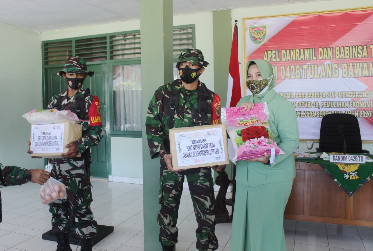 Letkol Kav Joko Sunarto Gelar Apel Bersama Danramil dan Babinsa