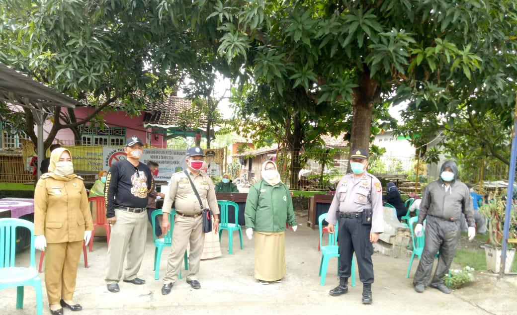 Cegahan Virus Corona, Jajaran Polsek Anjatan Giat Periksa Masyarakat 