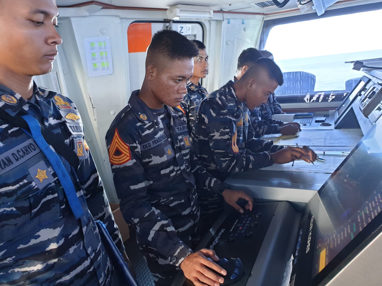 Magang KRI, Taruna AAL Tingkat IV Langsung Ikuti L3 Satkor Koarmada II 