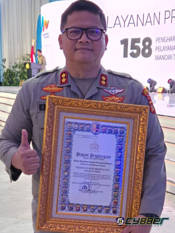 Polres OKU Kembali Raih Penghargaan Pelayanan Prima dan Zona Integritas Tahun 2024