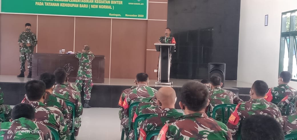 Kodim 0615 Gelar Peningkatan Kemampuan Apkowil TNI 2020 Di Gedung Mashud Wisnusaputra