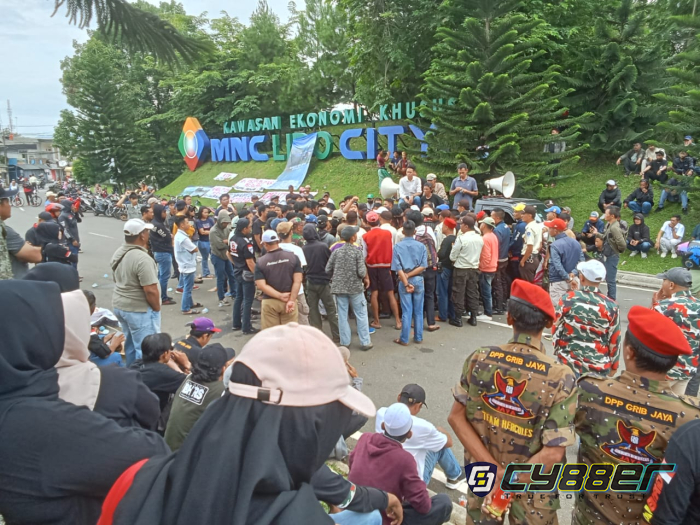 Aksi Demonstrasi Masyarakat Bogor Jilid 2, Tuntut KEK MNC Lido City Dicabut 