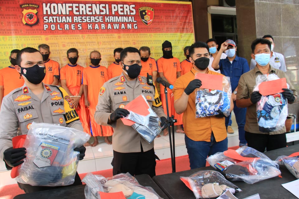 Polres Karawang Polda Jabar Ungkap 10 Kasus Kejahatan terhadap Anak