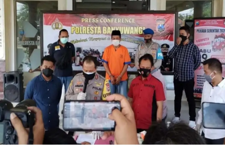 Depcolektor Ditangkap Satreskrim Polresta Banyuwangi Usai Menyita Mobil Warga