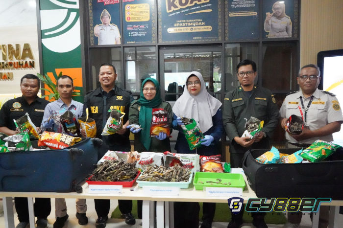 Lindungi Biota Laut, Karantina Kepri Bersinergi Amankan Kuda Laut Kering
