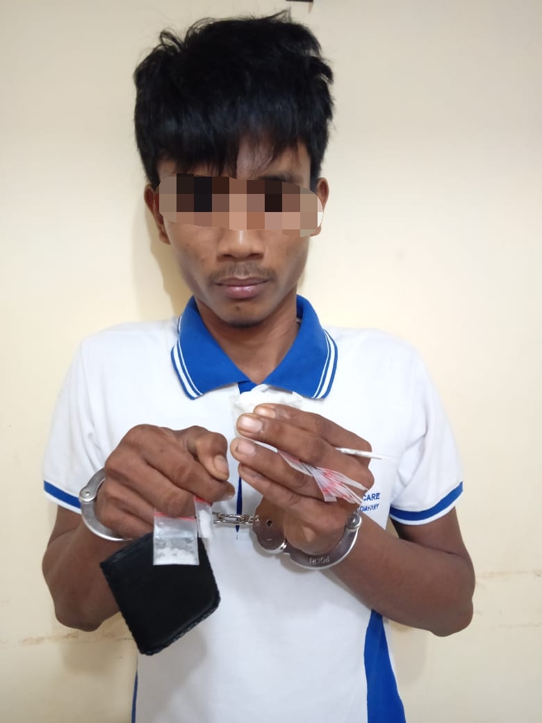 Kurir Sabu "Nyanyi", Bandar Narkoba Dijemput Ops Reskrim Polsek Dolok Masihul