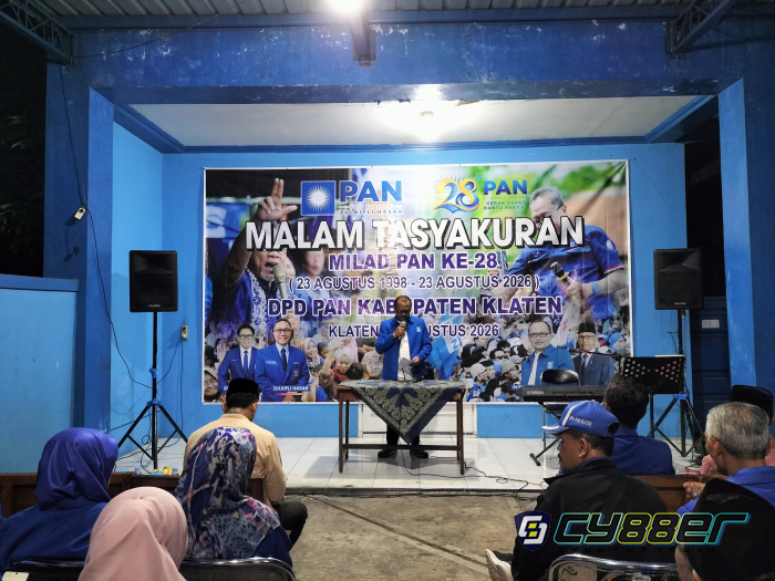 PAN Klaten Tak Mau Terus Terpuruk, HUT ke-28 Jadi Momentum Bangkit Rebut Kursi di Lima Dapil