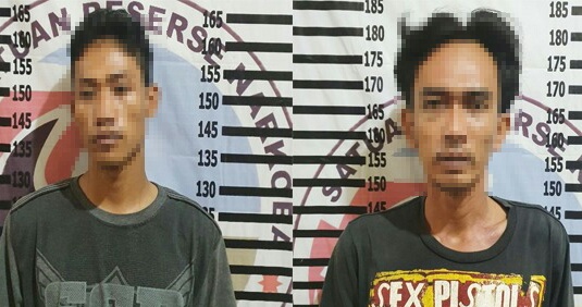 Polsek Rawa Jitu Selatan Tangkap Dua Pengedar Narkotika di Tanah Merah