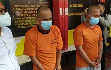 2 Tim Prabu Gadungan Perampas Motor di Bekuk Satreskrim Polrestabes Bandung