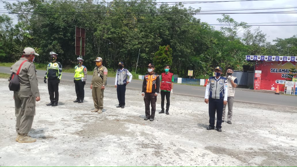 Oprasi Razia Masker Dilaksanakan oleh Forkompincam Dayeuhluhur