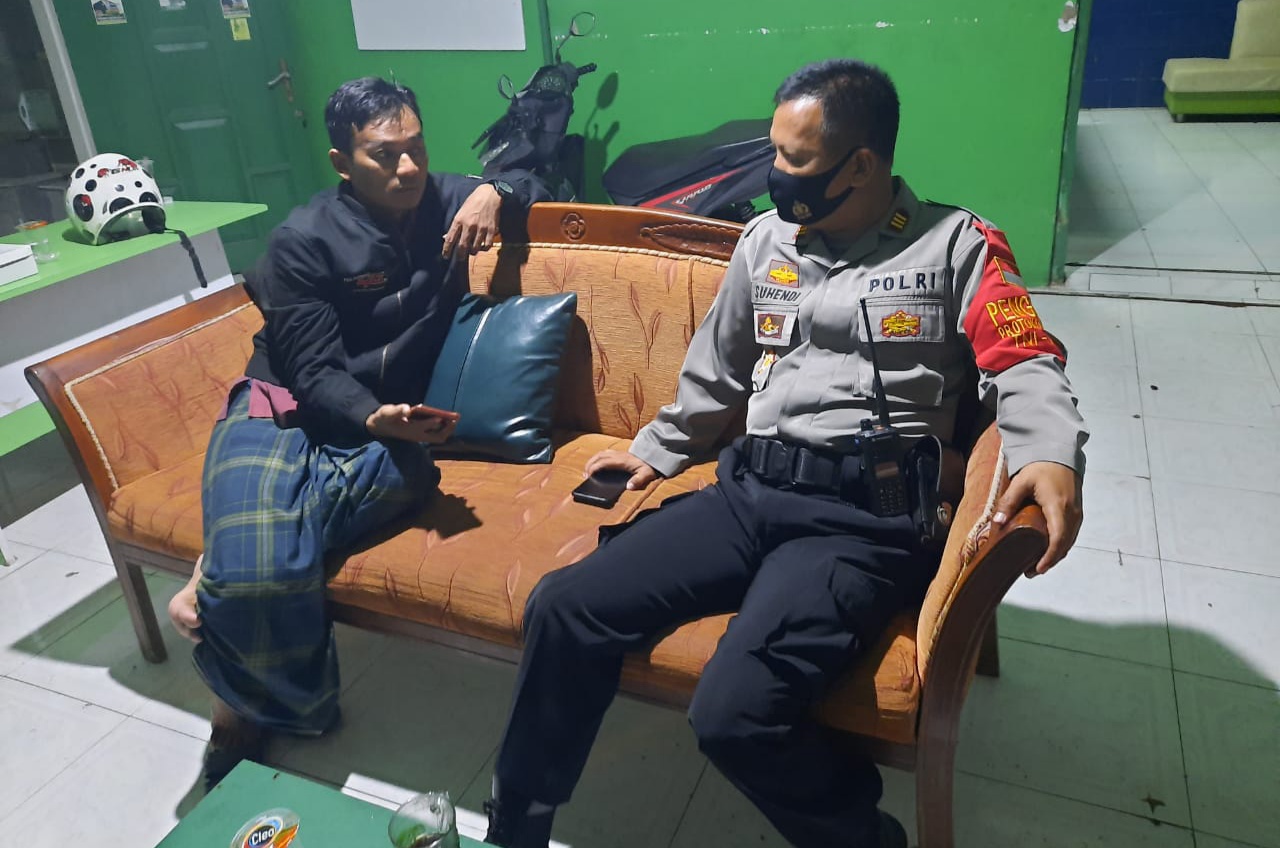 Jalin Silaturahmi Kamtibmas, Kapolsek Indramayu Masyarakat Jaga Kondusifitas