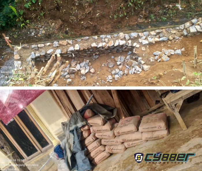 Diduga Proyek Pemeliharaan Bangunan Pengaman Jalan Paket 9 di Bojong Tidak Sesuai Spek, Publik Pertanyakan Pengawasan