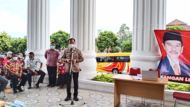 Tiap Orang di Kota Bandar Lampung akan Dapat 2 Kali Suntikan Vaksinasi