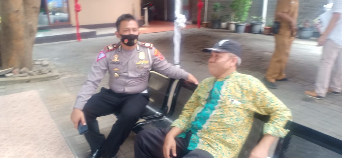 Demi Terwujudnya Pilkada 2020 Indramayu Yang Kondusif, Kasat Lantas Polres Indramayu Silaturahmi ke Ketua FKUB