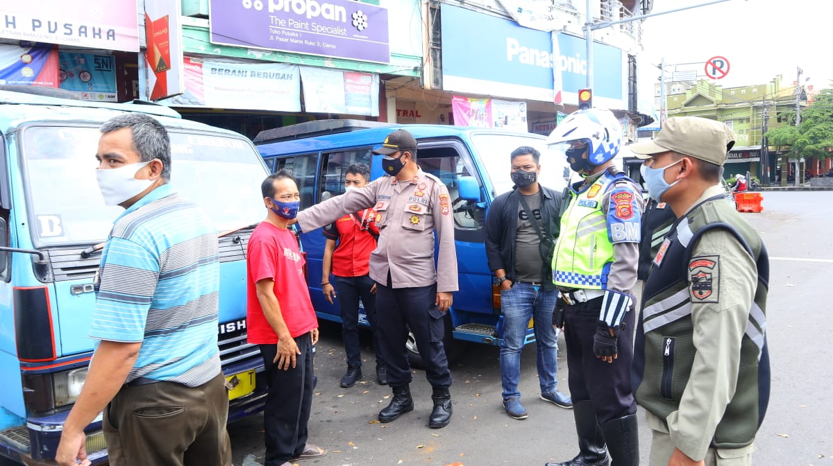 Kasiwas Polres Ciamis Polda Jabar Pimpin Langsung Sosialisasi PPKM Mandiri 