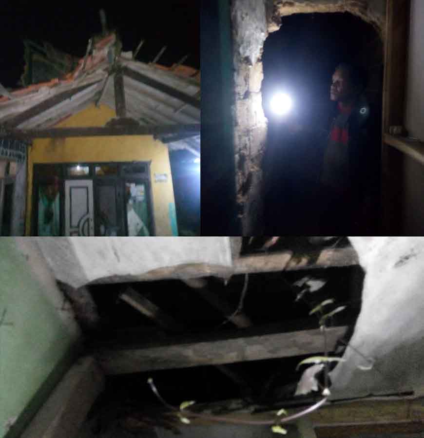 Kondisi Rumah Sudah Bocor dan Mau Runtuh, Emang, Warga Desa Tugujaya Cigombong Bogor Berharap Bantuan Pemerintah