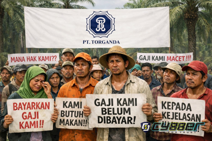 Berdalih Mutasi, PT. Tor Ganda Kesampingkan Hak Ratusan Karyawan