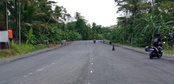 Pembangunan Jalan Jalur Selatan Area Cilacap Terus Di Kebut Pengerjaanya. 