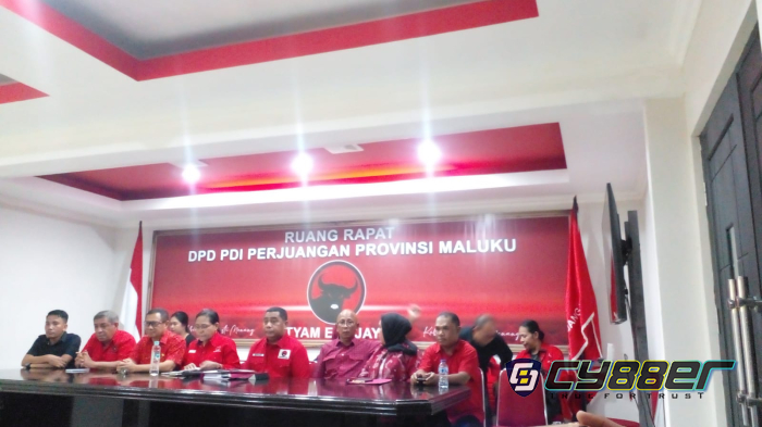 PDI Perjuangan Maluku Luncurkan Pengurus Baru 2025-2030: Siapkan "Tim Impian" untuk Konsolidasi dan Kemenangan