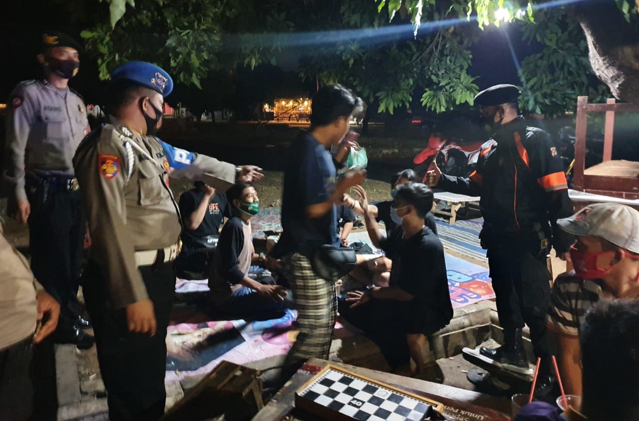 Cegah Covid-19, Polres Cirebon Kota Gelar Operasi Gabungan