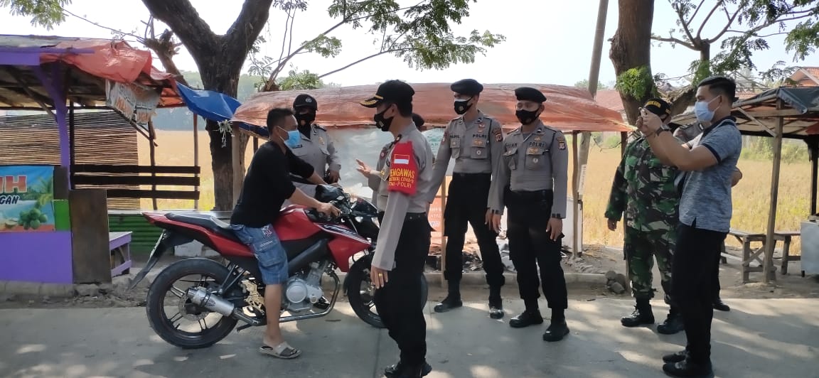 Polsek Lelea Ops Yustisi di Tiga Titik Pusat Keramaian