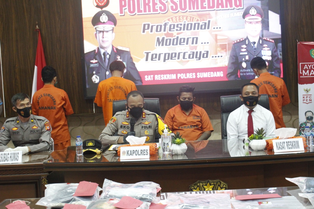 Setelah 5 Hari DPO, Tersangka W alias Black, Akhirnya Ditangkap Satuan Serse Polres Sumedang